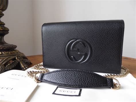 gucci soho wallet small|gucci small wallet on chain.